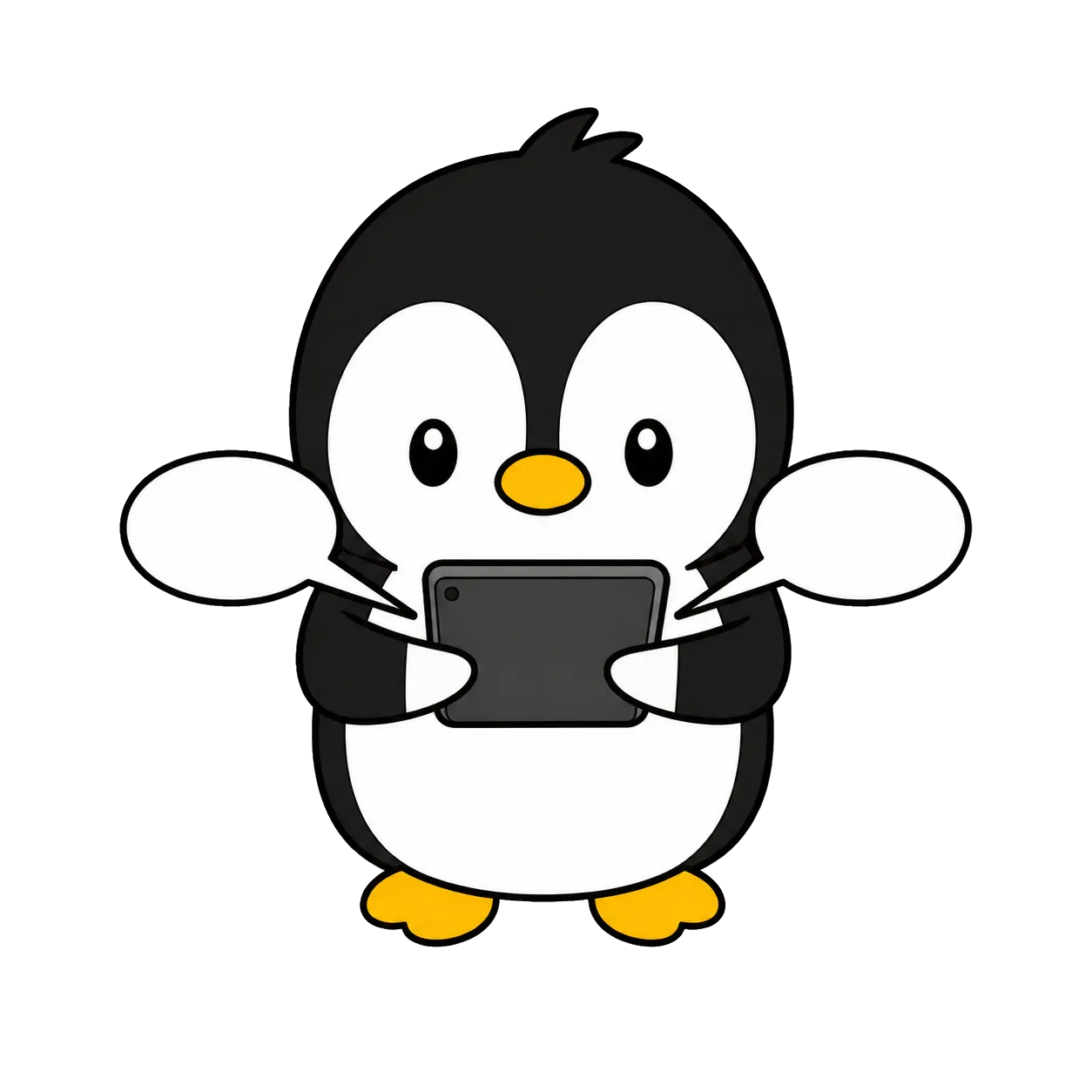 タブレットで多言語の理解確認をするアイペンちゃん